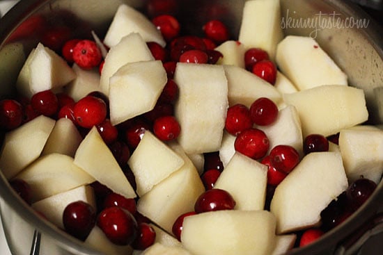 Cranberries and Pears