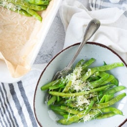 Roasted Parmesan Green Beans
