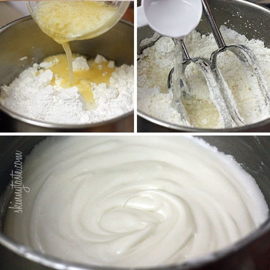 With Christmas just around the corner, these adorable holiday vanilla snowman cupcakes are low fat, easy to make and they are a hit with the kids!