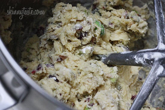 Don't you just love a good biscotti in the morning with a cup of coffee? These Italian biscotti cookies are loaded with pistachios and cranberries, twice baked to form a crispy delicious cookie, perfect for dunking!