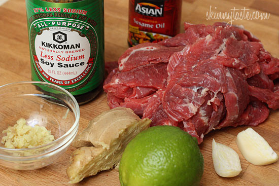 Asian Flank Steak Skewer Recipe