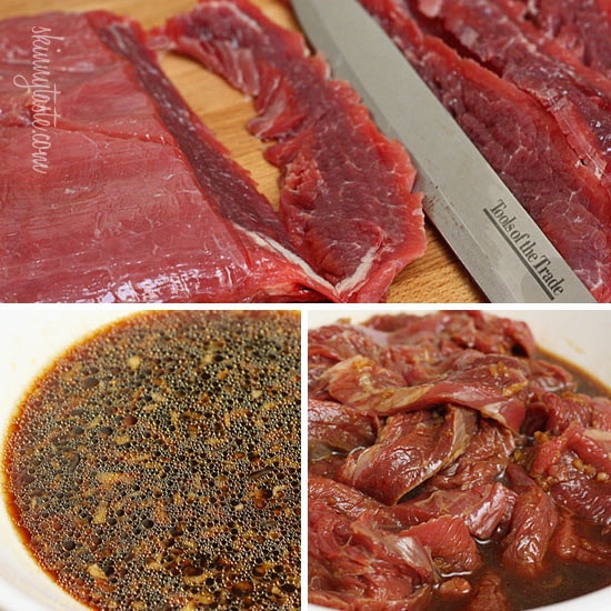 How To Make Grilled Asian Flank Skewers