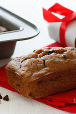 Whole wheat mini banana bread made with ripe bananas and chocolate chips are sure to leave a smile on anyone's face.