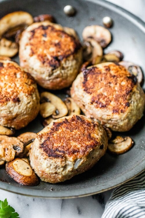Salisbury Steak with Mushrooms