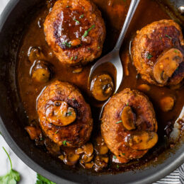Salisbury Steak with Mushrooms
