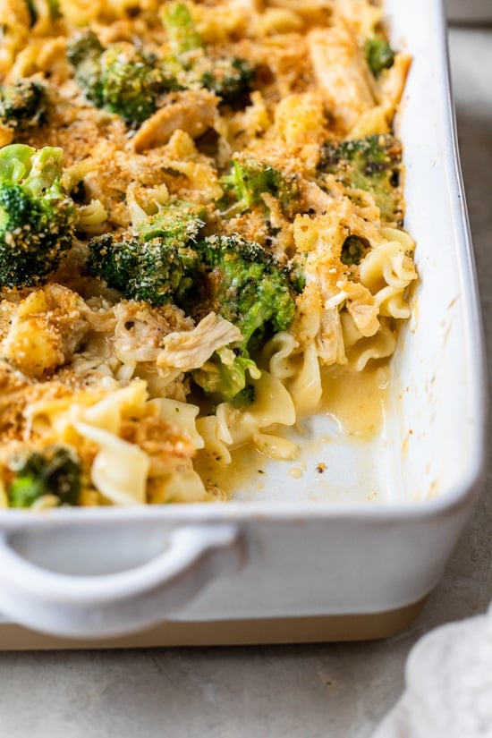 Chicken and Broccoli Noodle Casserole