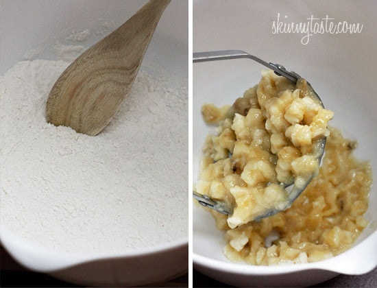 Valentine's Day is coming up and I can't think of a better way to start the morning than with these fabulous light and fluffy Chocolate Chip Banana Pancakes!