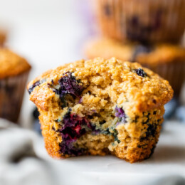 Blueberry Oatmeal Muffins