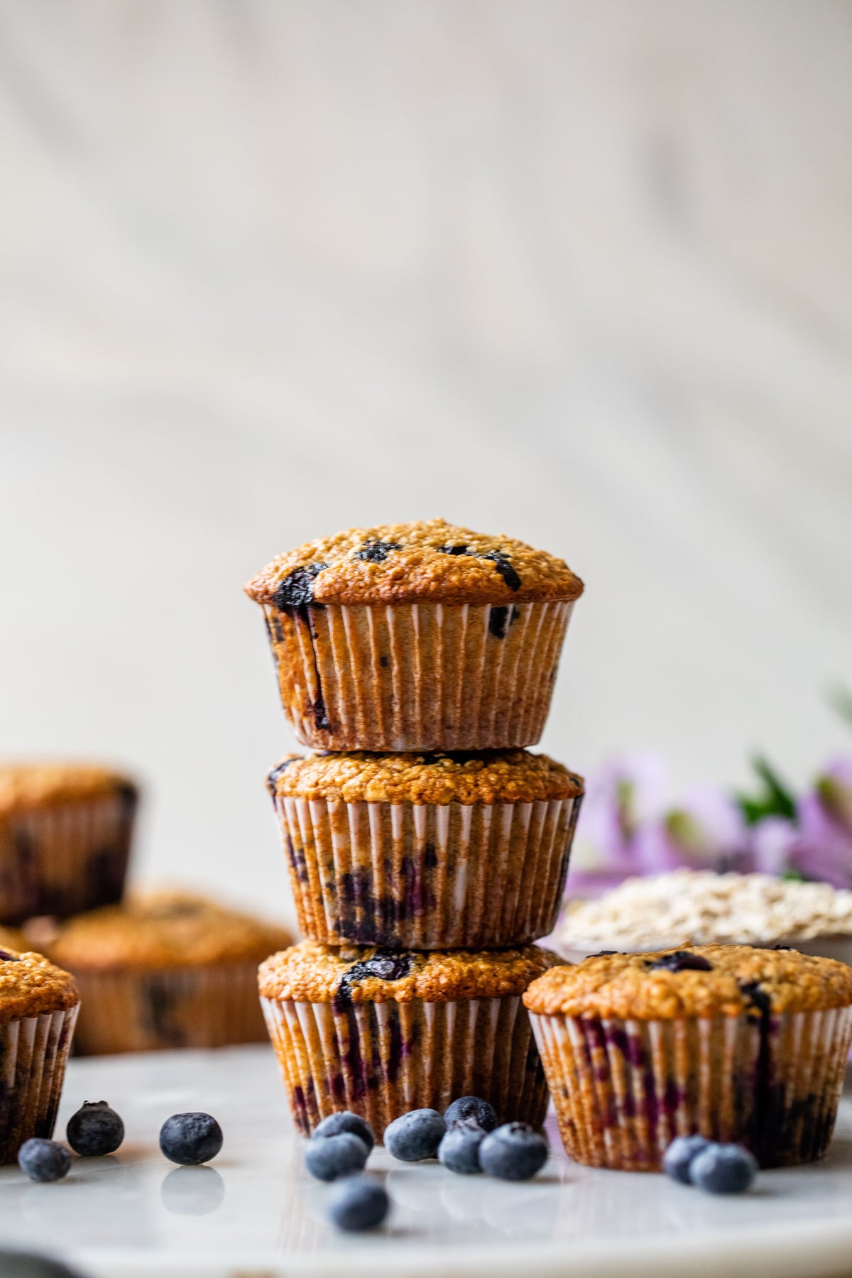 Blueberry Oatmeal Muffins