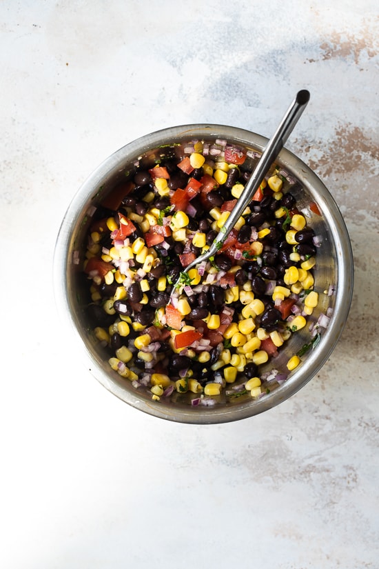 black bean corn salsa