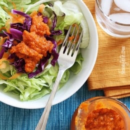 I don't care too much for carrots, but I love a good carrot ginger dressing on my salad when I go out for Hibachi. This is good stuff! It's the perfect starter to any dish.