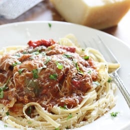 Slow Cooker Chicken Cacciatore