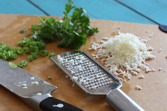 Sweet summer corn lightly coated with lime infused mayonnaise, a touch of hot chili powder and cojita cheese. Also known as the Mexican street corn salad, elote