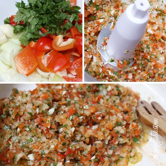 Mom's Spanish chicken and rice, otherwise known as arroz con pollo is a delicious one pot meal the whole family will love.