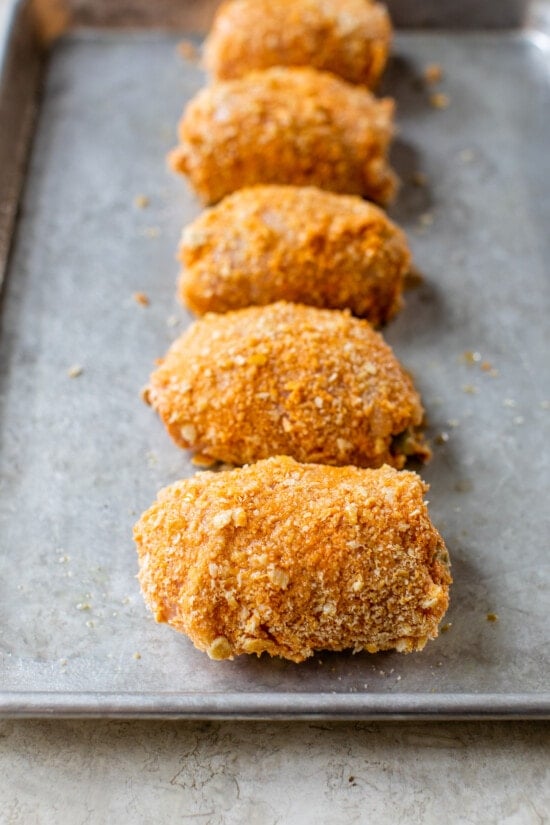 Raw Stuffed Buffalo Chicken Breasts