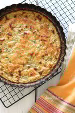 Crustless Zucchini Pie