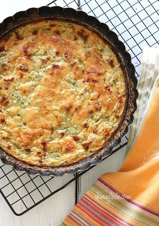 Crustless Zucchini Pie