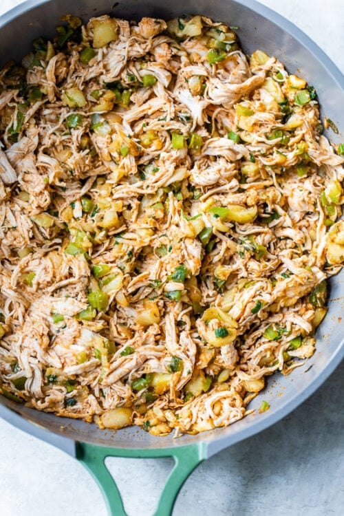 chicken filling for enchilada boats