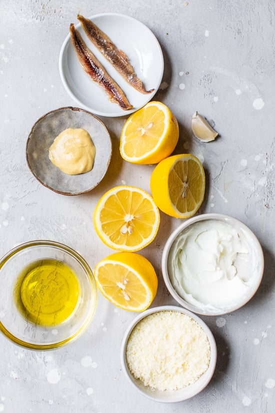 lemons and anchovies