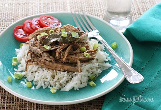We love Filipino Adobo Chicken in my home and make it once a month, so I thought I would give it a shot as Filipino adobo pulled pork in the Slow Cooker. The results are just so darn easy to make and everyone loves it!