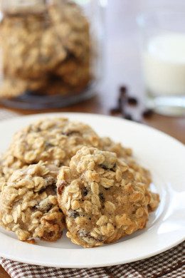 Once a month I contribute a skinny dessert recipe to Dash Recipes. If you love a moist, chewy oatmeal cookie, you'll just love these! Under 200 calories, 5 Points+ and 7 Smart Points for 2 cookies. Please visit Dash Recipes for the complete Skinny Oatmeal Walnut Raisin Cookies Recipe.