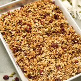 Homemade Pumpkin Granola