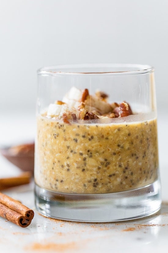 Pumpkin Pie Overnight Oats
