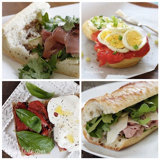 If you love a Greek Salad, then you'll love this sandwich. Crisp Romaine lettuce, tomatoes, cucumbers, kalamata olives, feta cheese and red onion on ciabatta bread with a touch of oil and red wine vinegar.