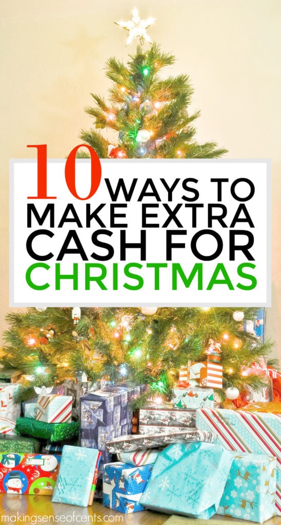 Are you looking to make extra money for the holidays? Check out this post for 10 great ways to make extra money for Christmas so that you can have more Christmas money!