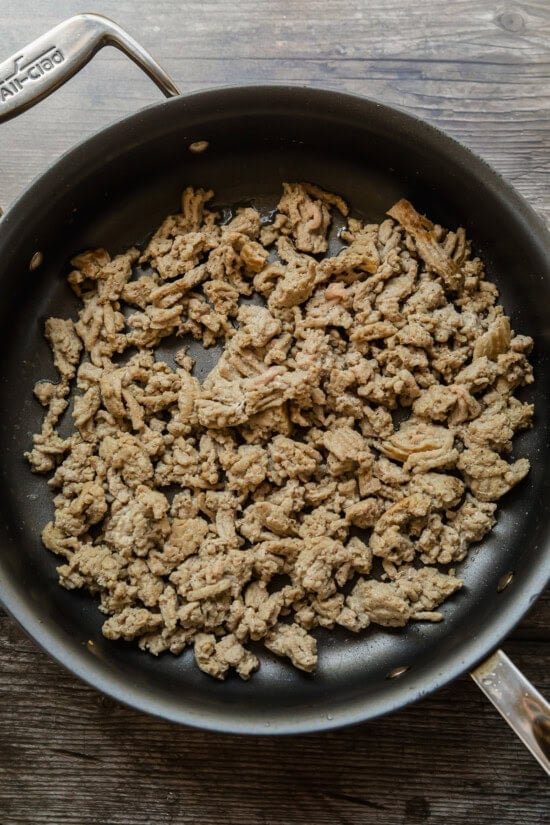 Brown the ground turkey