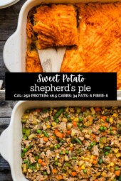 Sweet Potato Shepherd's Pie