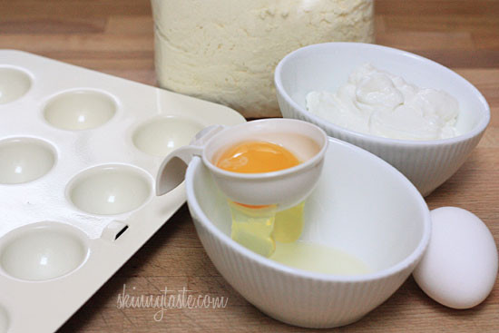 These Skinny Cake pops are made lighter by using a box cake mix, egg whites and fat free Greek yogurt – no oil, no butter required!