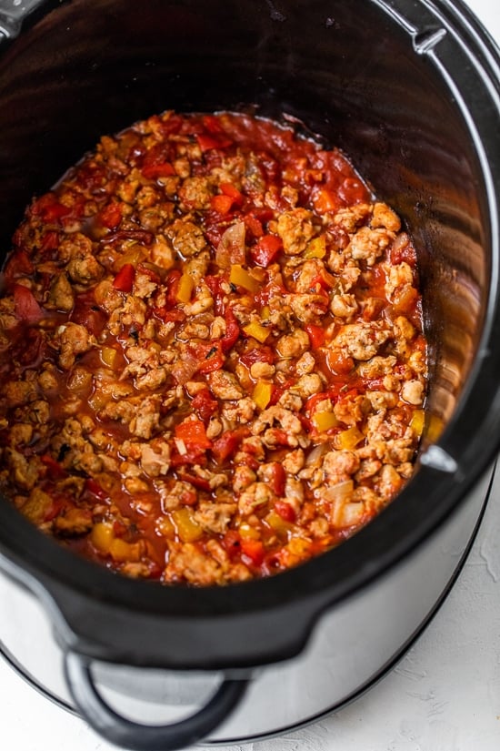 Crockpot Italian Sloppy Joe