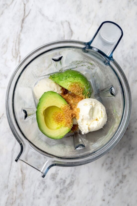 This easy homemade shamrock shake recipe is thick, creamy, and minty just like the original—with a fraction of the calories! Ingredients for shamrock shake in blender