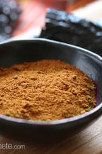 A fusion of Mexican and American spices – a dry rub that combines the flavors of Mexico using dried pasilla and ancho chiles, with spices commonly used in dry rubs across the American South. Make a batch and it will keep for months if stores in an airtight container.