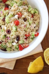 Mediterranean Quinoa Salad