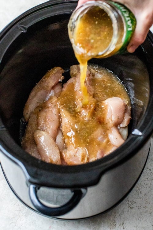 Slow Cooker shredded chicken