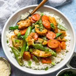Chicken and Vegetable Stir Fry