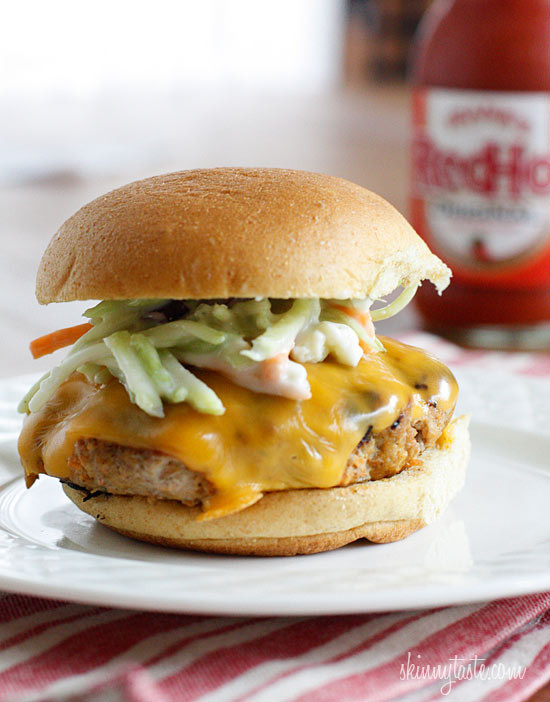Buffalo Turkey Cheeseburger