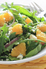 Something about Spring and the warmer weather that puts me in such a GREAT mood. It also makes me crave more salads, and this simple salad is a favorite of mine, I make this all the time for myself.