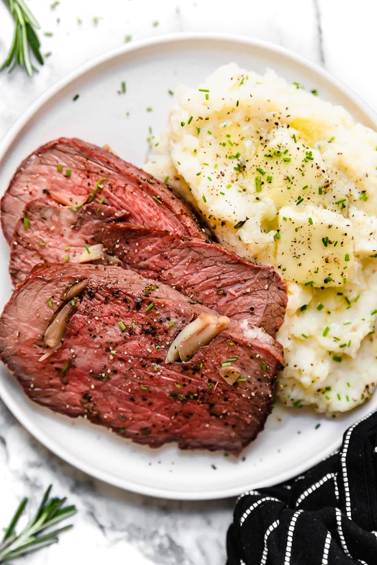 Garlic Lovers Roast Beef is my family's favorite roast beef recipe, so flavorful and loaded with garlic as the name implies.