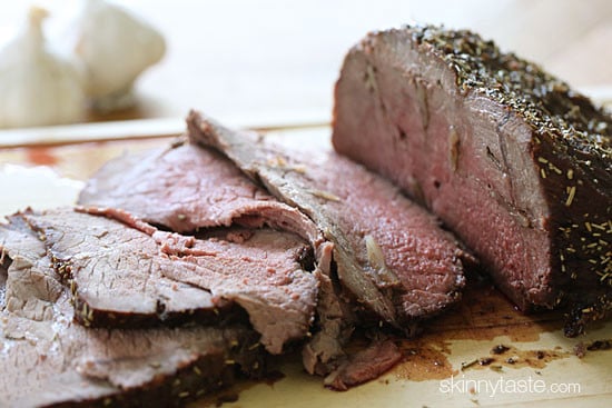 If only this photo could capture just how incredibly delicious this garlic infused roast beef sandwich is with melted Swiss cheese and sweet caramelized onions!