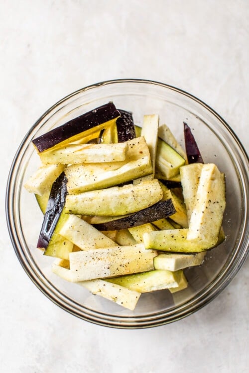 How To make eggplant sticks