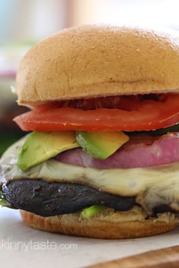 Grilled Portobello Mushroom Burger