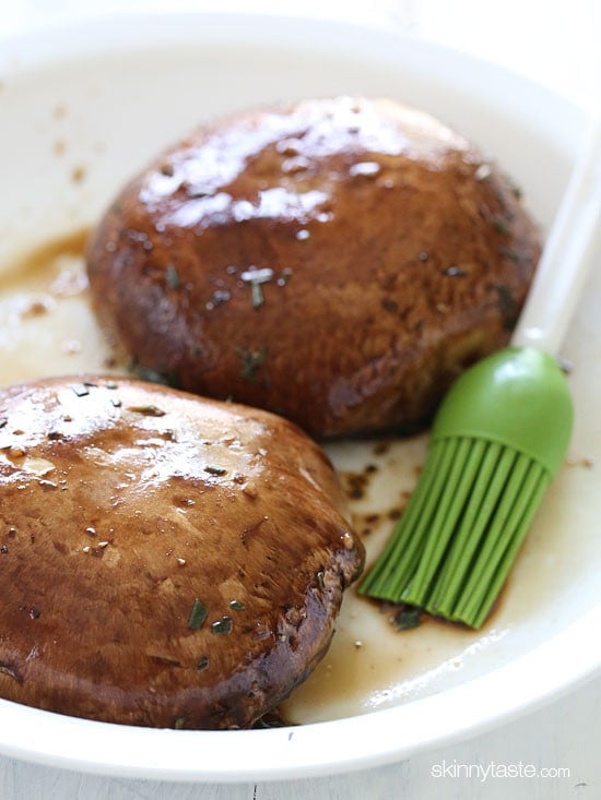 Marinade for portobello mushrooms.