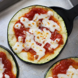 Zucchini Pizza Bites
