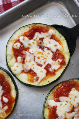 Zucchini Pizza Bites