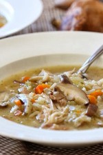 My family loves this Chicken Shiitake and Wild Rice Soup, it's so hearty soup and and perfect when you want comfort food.