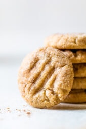 Skinny Pumpkin Snickerdoodles stacked