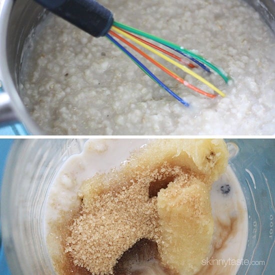 Blueberry Banana Oatmeal Smoothie – If you're looking for a heart healthy, dairy-free breakfast loaded with fiber you can eat on the run, this is it!